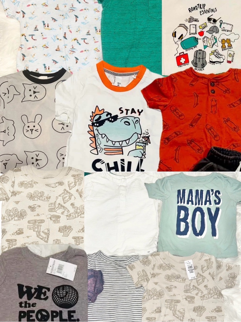 Tee shirt lot 18/24-2T ZARA, H&M, GAP, Art Class